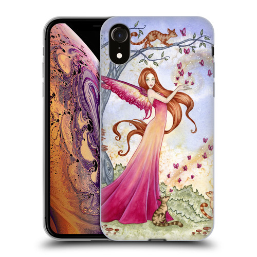Amy Brown Lovely Fairies Butterfly Magic Soft Gel Case for Apple iPhone XR