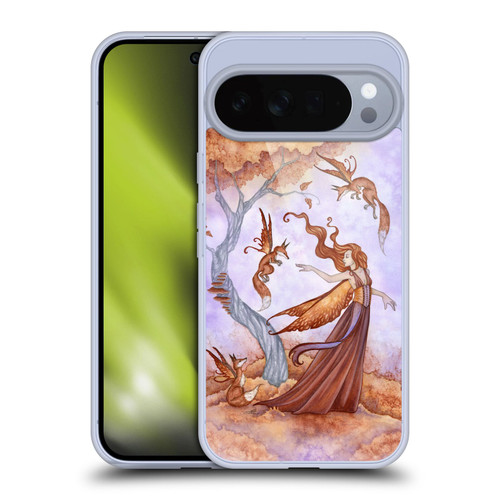 Amy Brown Lovely Fairies Autumn Companion Soft Gel Case for Google Pixel 10 Pro XL