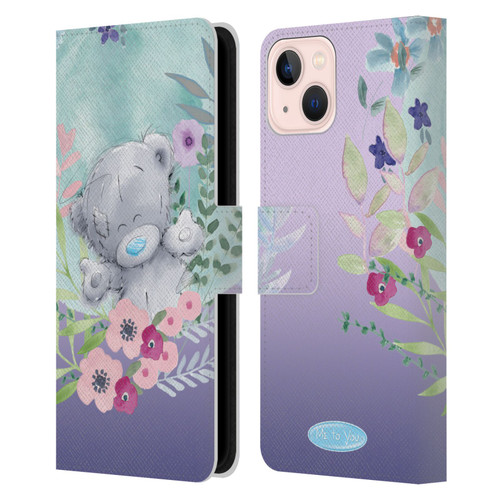 Me To You Soft Focus Happy Tatty Leather Book Wallet Case Cover For Apple iPhone 13