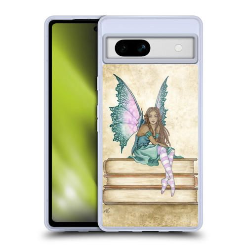 Amy Brown Lovely Fairies Green Pixie Soft Gel Case for Google Pixel 7a
