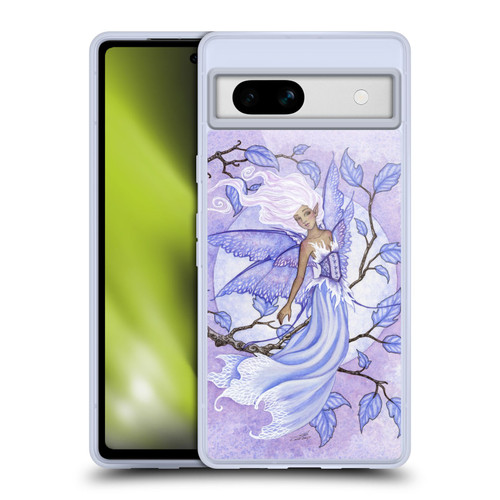 Amy Brown Lovely Fairies Dreaming In Lavender Soft Gel Case for Google Pixel 7a