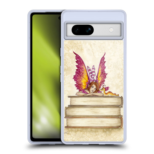 Amy Brown Lovely Fairies Pink Pixie Soft Gel Case for Google Pixel 7a