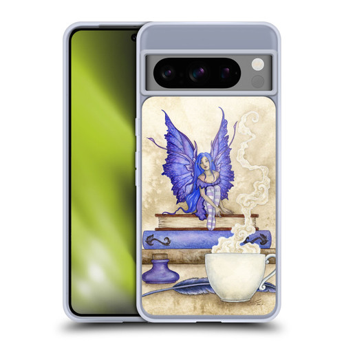 Amy Brown Lovely Fairies Blue Pixie Soft Gel Case for Google Pixel 8 Pro
