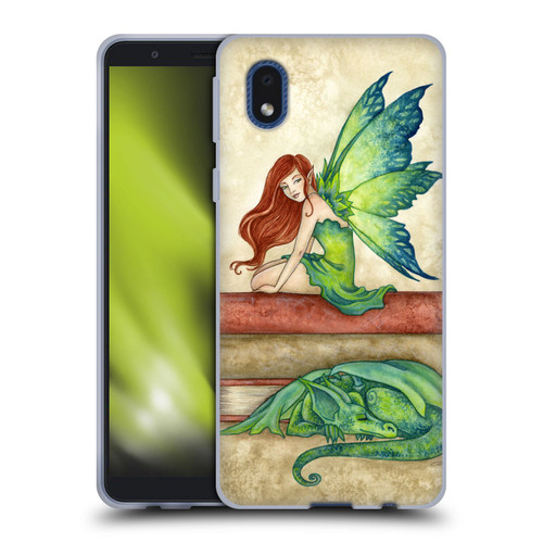 Amy Brown Lovely Fairies Bedtime Stories Soft Gel Case for Samsung Galaxy A01 Core (2020)