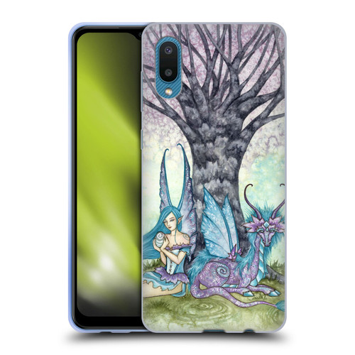 Amy Brown Lovely Fairies Dream Tree Soft Gel Case for Samsung Galaxy A02/M02 (2021)