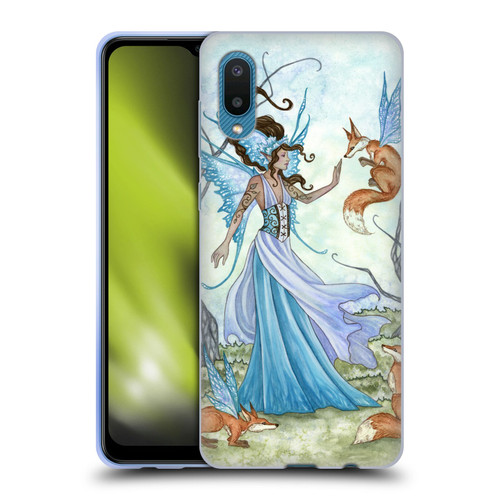 Amy Brown Lovely Fairies Enchanted Encounter Soft Gel Case for Samsung Galaxy A02/M02 (2021)