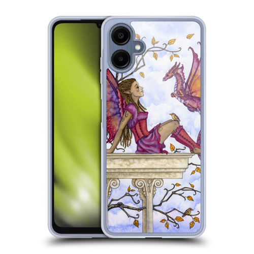 Amy Brown Lovely Fairies Purple Pixie Soft Gel Case for Samsung Galaxy A06 4G / 5G