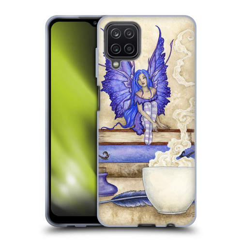 Amy Brown Lovely Fairies Blue Pixie Soft Gel Case for Samsung Galaxy A12 (2020)