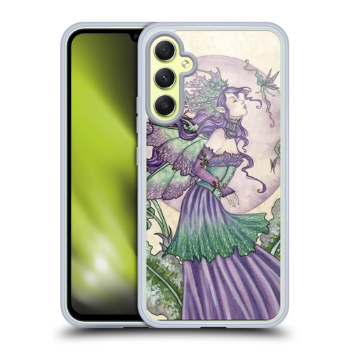 Amy Brown Lovely Fairies Pixie Gossip Soft Gel Case for Samsung Galaxy A34 5G