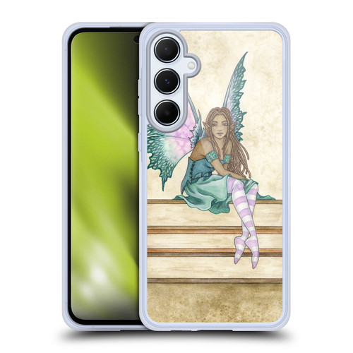 Amy Brown Lovely Fairies Green Pixie Soft Gel Case for Samsung Galaxy A55 5G