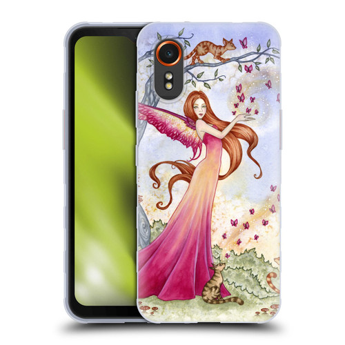 Amy Brown Lovely Fairies Butterfly Magic Soft Gel Case for Samsung Galaxy Xcover7 5G