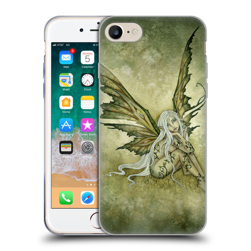 Amy Brown Pixies Greensprite Soft Gel Case for Apple iPhone 7 / 8 / SE 2020 & 2022 & MagSafe