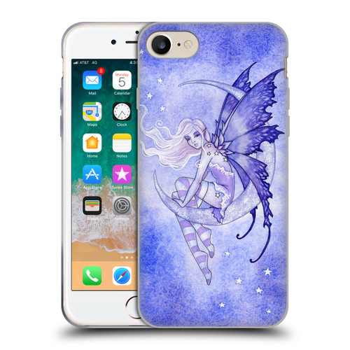 Amy Brown Pixies Moon Fae Soft Gel Case for Apple iPhone 7 / 8 / SE 2020 & 2022 & MagSafe