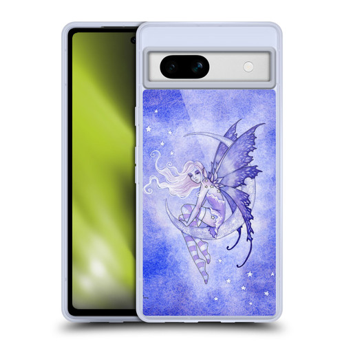 Amy Brown Pixies Moon Fae Soft Gel Case for Google Pixel 7a