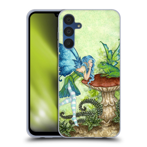 Amy Brown Pixies Frog Gossip Soft Gel Case for Samsung Galaxy A15 & MagSafe