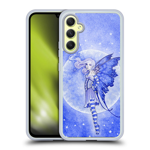 Amy Brown Pixies The Moon And Stars Soft Gel Case for Samsung Galaxy A34 5G