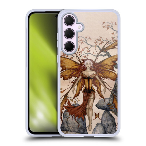 Amy Brown Pixies Autumn Soft Gel Case for Samsung Galaxy A35 5G