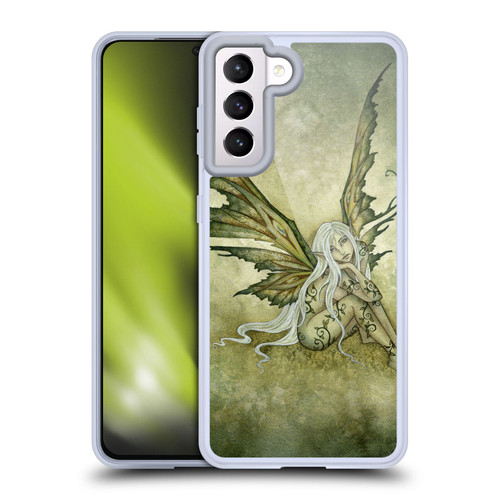 Amy Brown Pixies Greensprite Soft Gel Case for Samsung Galaxy S21 5G & MagSafe