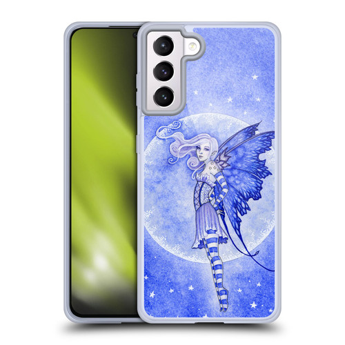 Amy Brown Pixies The Moon And Stars Soft Gel Case for Samsung Galaxy S21+ 5G & MagSafe