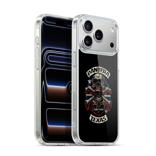 Pantera Art Double Cross Soft Gel Case for Apple iPhone 17 Pro Max