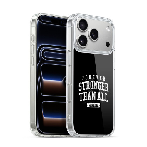 Pantera Art Stronger Than All Soft Gel Case for Apple iPhone 17 Pro