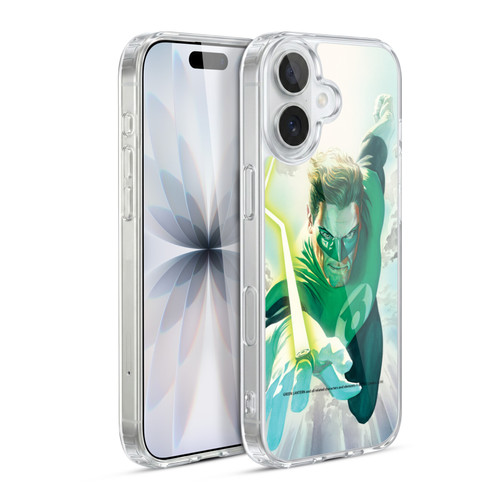 Green Lantern DC Comics Comic Book Covers Flight Soft Gel Case for Apple iPhone 17