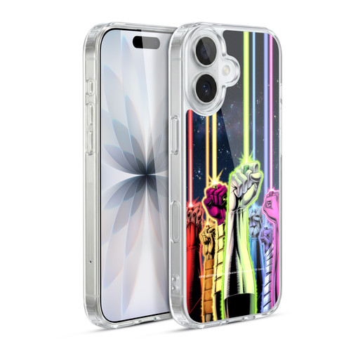 Green Lantern DC Comics Comic Book Covers Power Rings Soft Gel Case for Apple iPhone 17