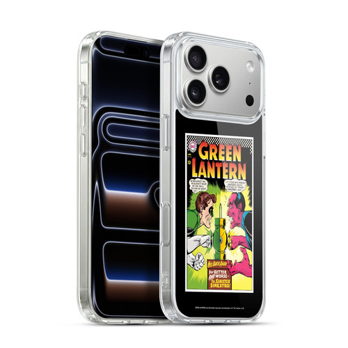 Green Lantern DC Comics Comic Book Covers Sinestro Soft Gel Case for Apple iPhone 17 Pro Max