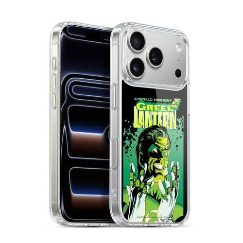 Green Lantern DC Comics Comic Book Covers Emerald Twilight Soft Gel Case for Apple iPhone 17 Pro