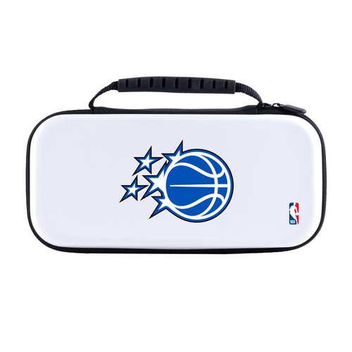 NBA Orlando Magic Logo Blue Ball White Hard Storage Travel Carry Case for Nintendo Switch 2