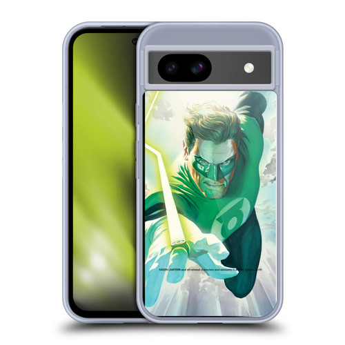 Green Lantern DC Comics Comic Book Covers Flight Soft Gel Case for Google Pixel 8a