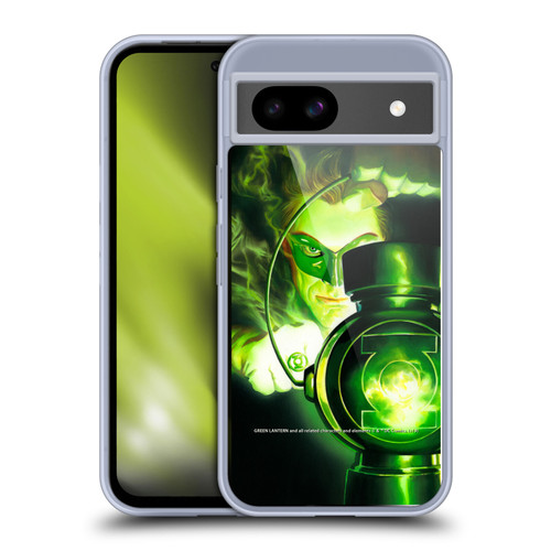 Green Lantern DC Comics Comic Book Covers Portrait Soft Gel Case for Google Pixel 8a