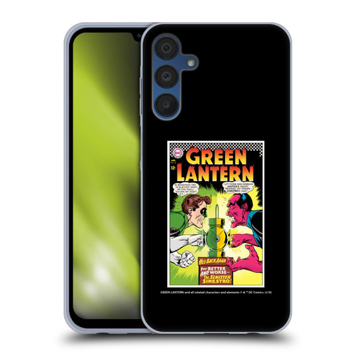 Green Lantern DC Comics Comic Book Covers Sinestro Soft Gel Case for Samsung Galaxy A15 & MagSafe