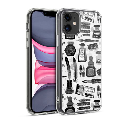 Andrea Lauren Design Assorted Calligraphy Soft Gel Case for Apple iPhone 11