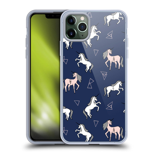 Andrea Lauren Design Assorted Unicorn Soft Gel Case for Apple iPhone 11 Pro Max & MagSafe