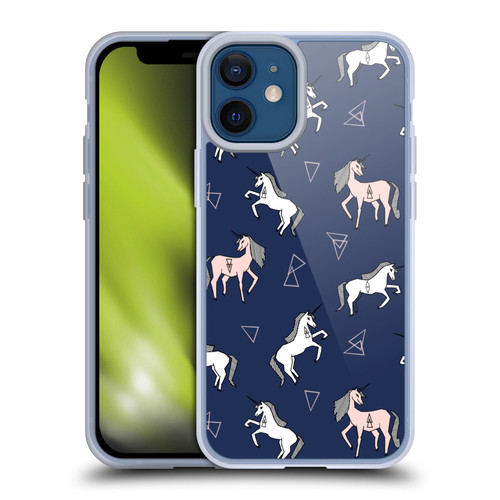 Andrea Lauren Design Assorted Unicorn Soft Gel Case for Apple iPhone 12 Mini & MagSafe