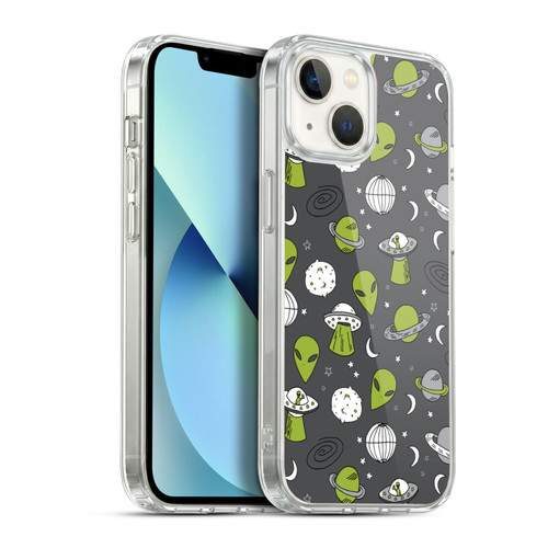 Andrea Lauren Design Assorted Aliens Soft Gel Case for Apple iPhone 13
