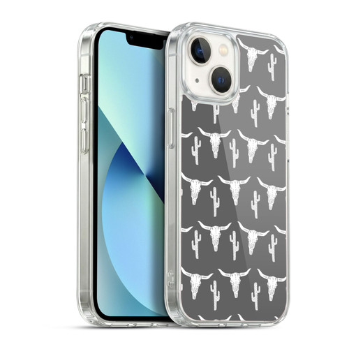 Andrea Lauren Design Assorted Skulls Soft Gel Case for Apple iPhone 13