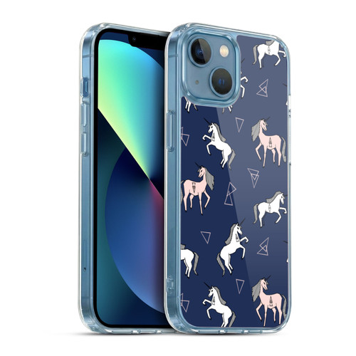 Andrea Lauren Design Assorted Unicorn Soft Gel Case for Apple iPhone 13 Mini & MagSafe