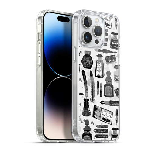 Andrea Lauren Design Assorted Calligraphy Soft Gel Case for Apple iPhone 13 Pro Max & MagSafe