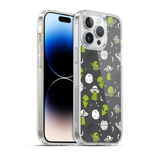 Andrea Lauren Design Assorted Aliens Soft Gel Case for Apple iPhone 14 Pro Max & MagSafe