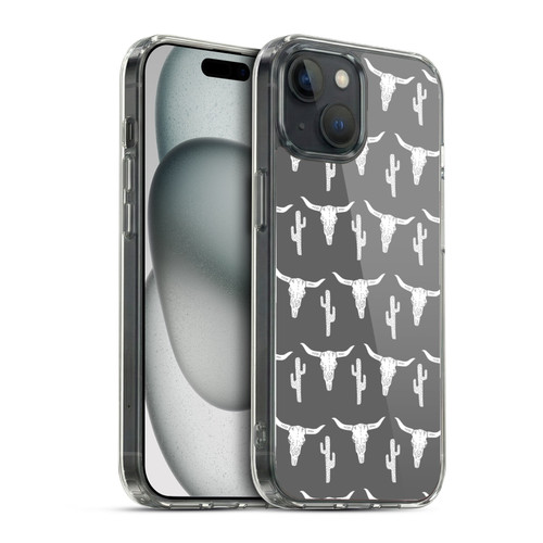 Andrea Lauren Design Assorted Skulls Soft Gel Case for Apple iPhone 15 & MagSafe