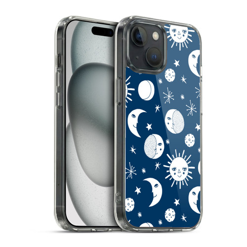 Andrea Lauren Design Assorted Sun Moon Soft Gel Case for Apple iPhone 15 & MagSafe