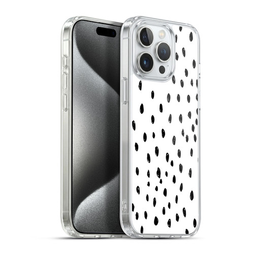 Andrea Lauren Design Assorted Dots Soft Gel Case for Apple iPhone 15 Pro Max & MagSafe