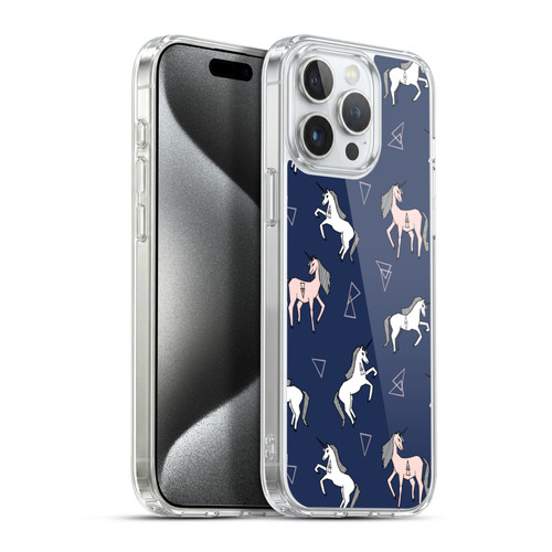 Andrea Lauren Design Assorted Unicorn Soft Gel Case for Apple iPhone 15 Pro Max & MagSafe