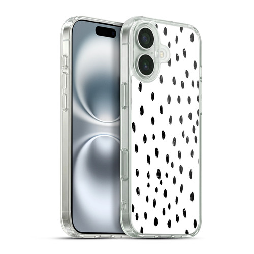Andrea Lauren Design Assorted Dots Soft Gel Case for Apple iPhone 16 Plus & MagSafe