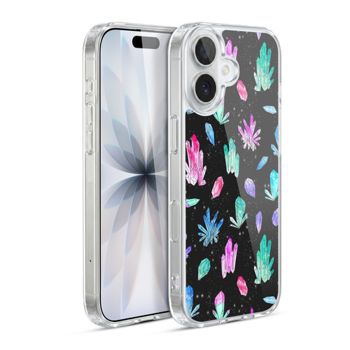 Andrea Lauren Design Assorted Crystals Soft Gel Case for Apple iPhone 17