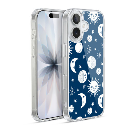 Andrea Lauren Design Assorted Sun Moon Soft Gel Case for Apple iPhone 17