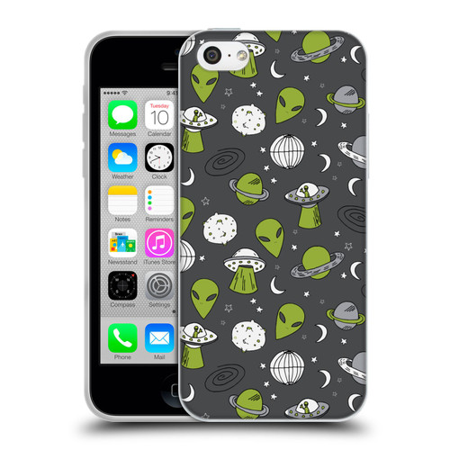 Andrea Lauren Design Assorted Aliens Soft Gel Case for Apple iPhone 5c