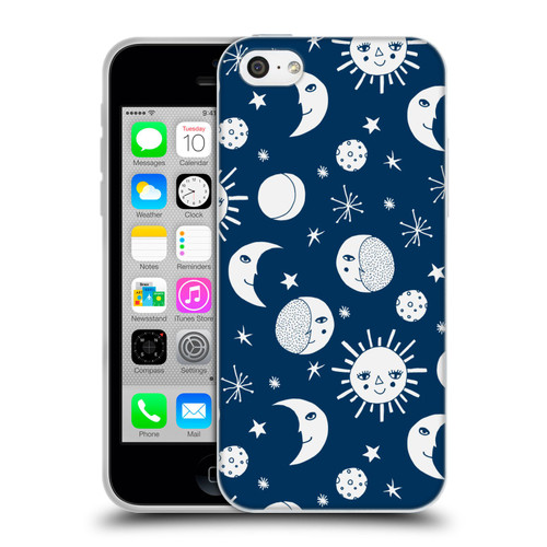 Andrea Lauren Design Assorted Sun Moon Soft Gel Case for Apple iPhone 5c